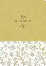 Cargar imagen en el visor de la galería, Santa Biblia NTV, Edición de referencia ultrafina, letra grande (SentiPiel, Mantequilla, Letra Roja)
