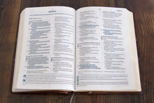 Load image into Gallery viewer, Biblia del pescador RVR60 Letra grande Caoba Símil piel

