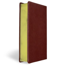 Load image into Gallery viewer, Biblia NBLA Tematica De Estudio Miguel Nuñez Cafe Simil Piel
