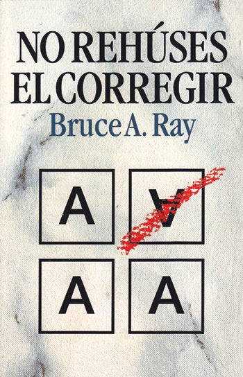 No rehúses el corregir