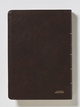 Cargar imagen en el visor de la galería, Biblia del Ministro RV60 Letra Grande Símil Piel Café
