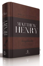 Load image into Gallery viewer, Matthew Henry Study Bible KJV Italian Leather

