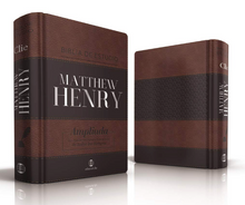 Load image into Gallery viewer, Matthew Henry Study Bible KJV Italian Leather
