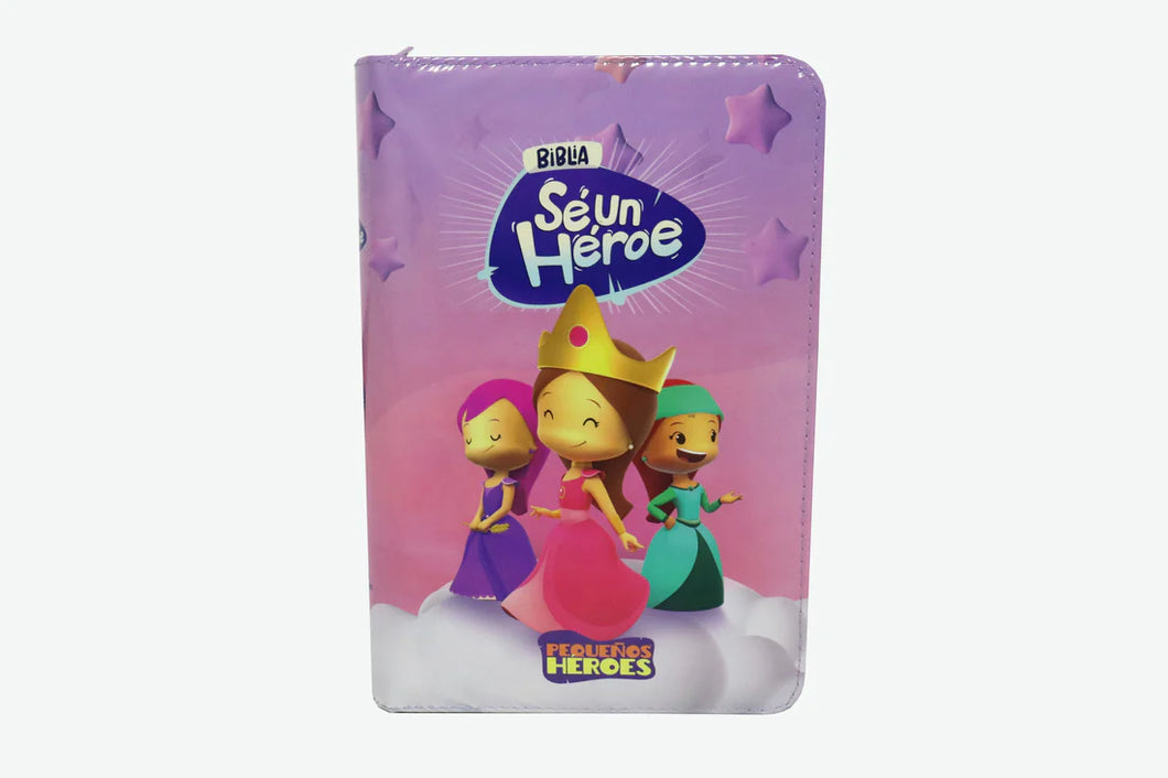 Biblia Se un Héroe Rosada
