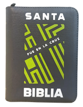 Cargar imagen en el visor de la galería, Biblia RVR60 Letra Grande 11 pts. – Lectura cómoda Color Gris Con Ayudas Digitales
