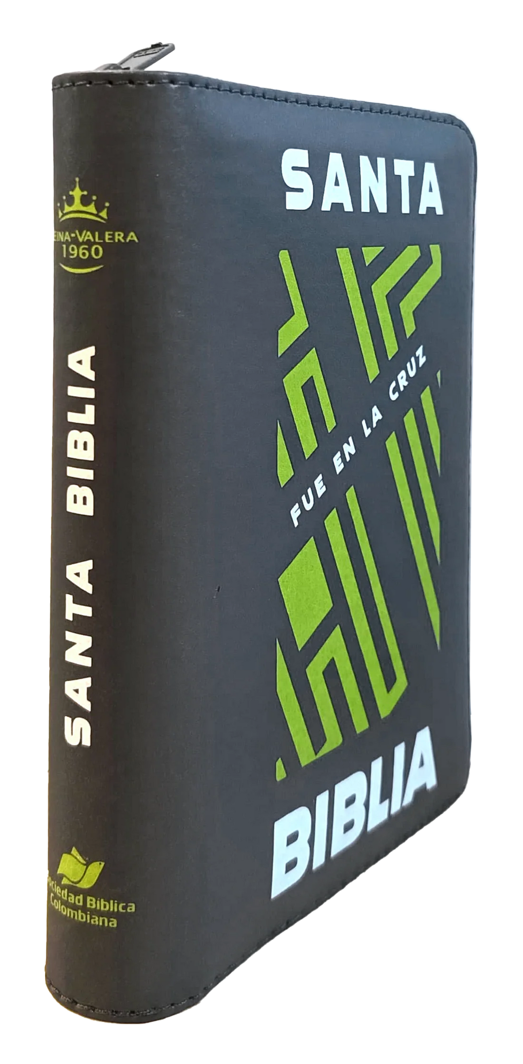 Biblia RVR60 Letra Grande 11 pts. – Lectura cómoda Color Gris Con Ayudas Digitales