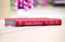 Cargar imagen en el visor de la galería, Biblia RVR60 Letra Súper Gigante con índice - Rosada
