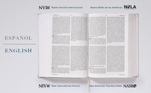 Load image into Gallery viewer, Biblia paralela bilingüe NVI, NIV, NBLA, NASB, Comfort Print, Tapa Dura
