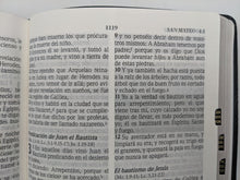 Cargar imagen en el visor de la galería, La Biblia de Promesas Letra Grande Piel especial - índice
