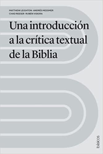 Introducción a la crítica textual de la Biblia