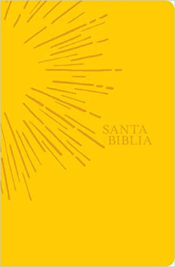 Biblia NTV edición agape sentipiel amarilla