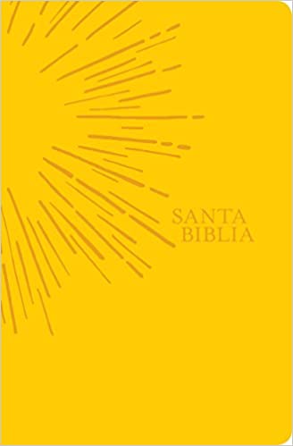 Biblia NTV edición agape sentipiel amarilla