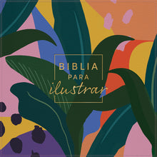 Load image into Gallery viewer, Biblia para ilustrar RVR60- Floral Símil Piel

