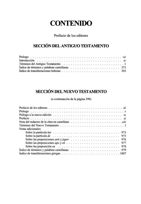 Diccionario expositivo de palabras del Antiguo y Nuevo Testamento Exhaustivo de Vine