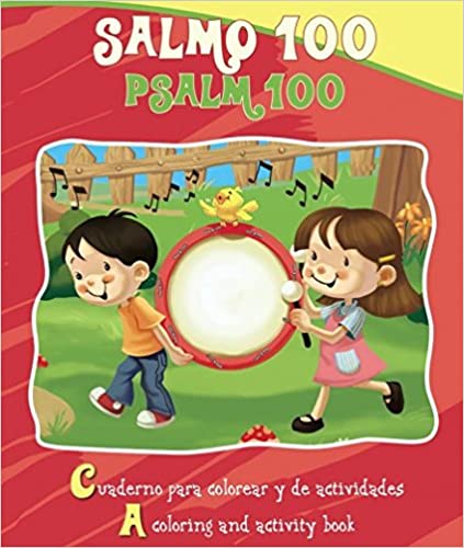 Cuaderno para colorear - Salmo 100 (Bilingüe)
