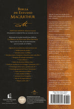 Cargar imagen en el visor de la galería, Biblia de estudio MacArthur (rústica)
