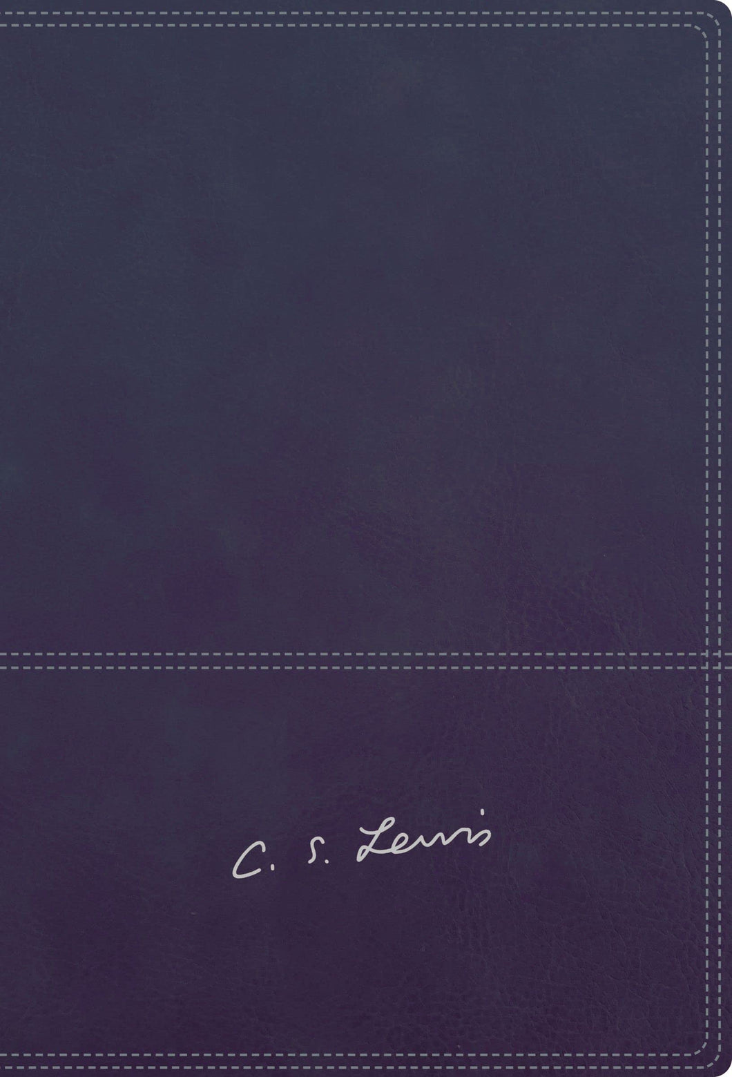Biblia Reflexiones de C. S. Lewis - Imitación piel Azul