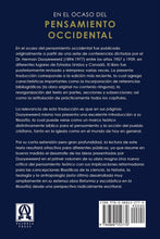 Cargar imagen en el visor de la galería, En el ocaso del pensamiento occidental
