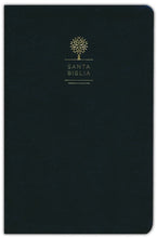 Load image into Gallery viewer, Biblia RVR60 Letra Grande Tamaño Manual Negro Tierra Santa
