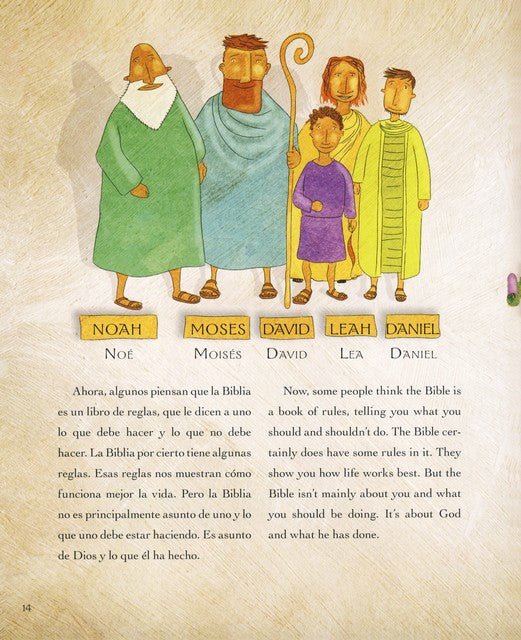 Biblia para niños Historias de Jesús (Bilingüe)