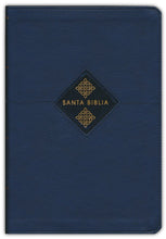 Load image into Gallery viewer, Biblia de Estudio NBLA Gracia y Verdad Imitación Piel Azul Marino
