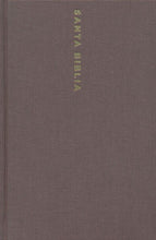 Load image into Gallery viewer, Biblia Tamaño Compacto Tapa Dura Tela Gris NBLA

