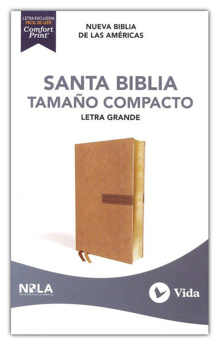 Biblia Tamaño Compacto Beige NBLA