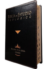 Load image into Gallery viewer, Biblia de Estudio Teológico RVR 1960
