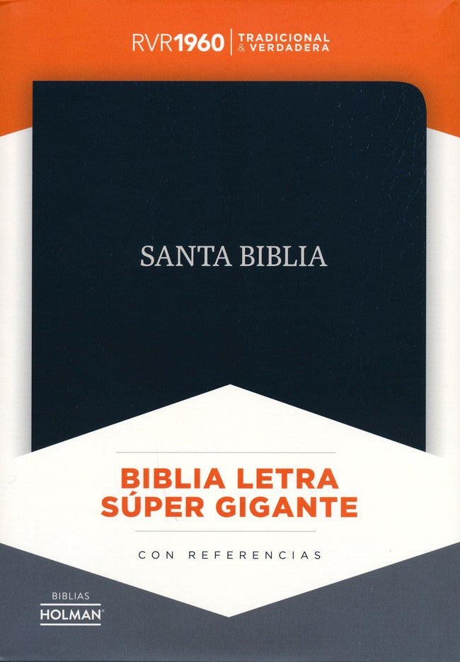 Biblia RVR60 Letra Súper Gigante Negra