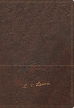 Load image into Gallery viewer, Biblia Reflexiones de C. S. Lewis - Imitación piel Café
