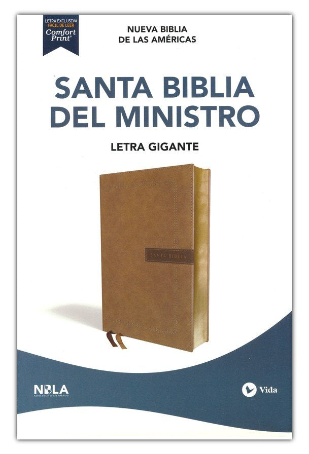 Biblia del Ministro NBLA Letra Gigante