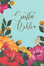 Cargar imagen en el visor de la galería, Santa Biblia Edición Artística Tapa Dura Tela Floral RVR60
