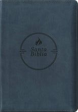 Cargar imagen en el visor de la galería, Biblia RVR60 Gris Edición zíper Letra grande
