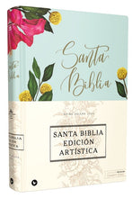 Cargar imagen en el visor de la galería, Santa Biblia Edición Artística Tapa Dura Tela Floral RVR60
