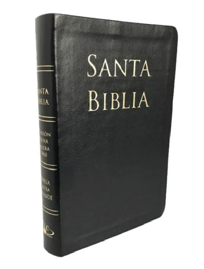 Biblia RVR60 Letra Grande Manual Imitación Piel Negro