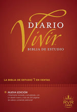 Cargar imagen en el visor de la galería, Biblia de Estudio Diario Vivir Tapa Dura RVR60
