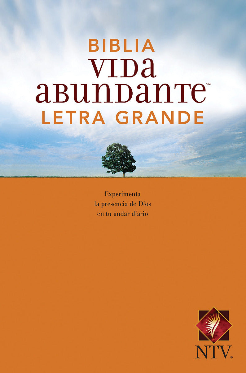 Biblia NTV Vida Abundante Letra Grande | Biblias en Colombia | Editorial Tyndale
