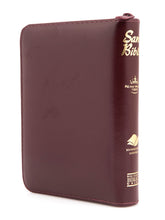 Cargar imagen en el visor de la galería, Biblia Acolchada Vinotinto RVR60
