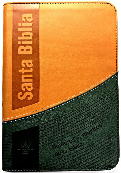 Biblia RVR60 Hombres y Mujeres de la Biblia Terracota | Biblias en Colombia | Sociedad Bíblica Colombiana
