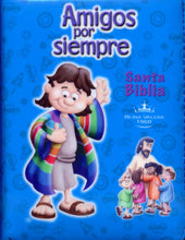 Cargar imagen en el visor de la galería, Biblia Amigos por siempre RVR60 Azul | Biblias en Colombia | Sociedades Bíblicas Unidas
