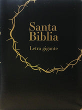 Cargar imagen en el visor de la galería, Biblia RVR60 Letra Gigante cierre, índice, negra | Biblias Letra Grande | Sociedad Bíblica Colombiana
