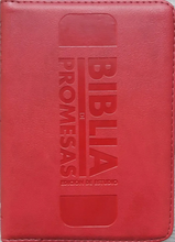 Cargar imagen en el visor de la galería, Biblia de promesas compacta roja
