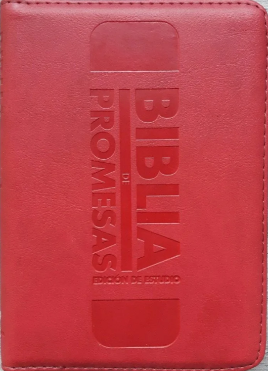 Biblia de promesas compacta roja