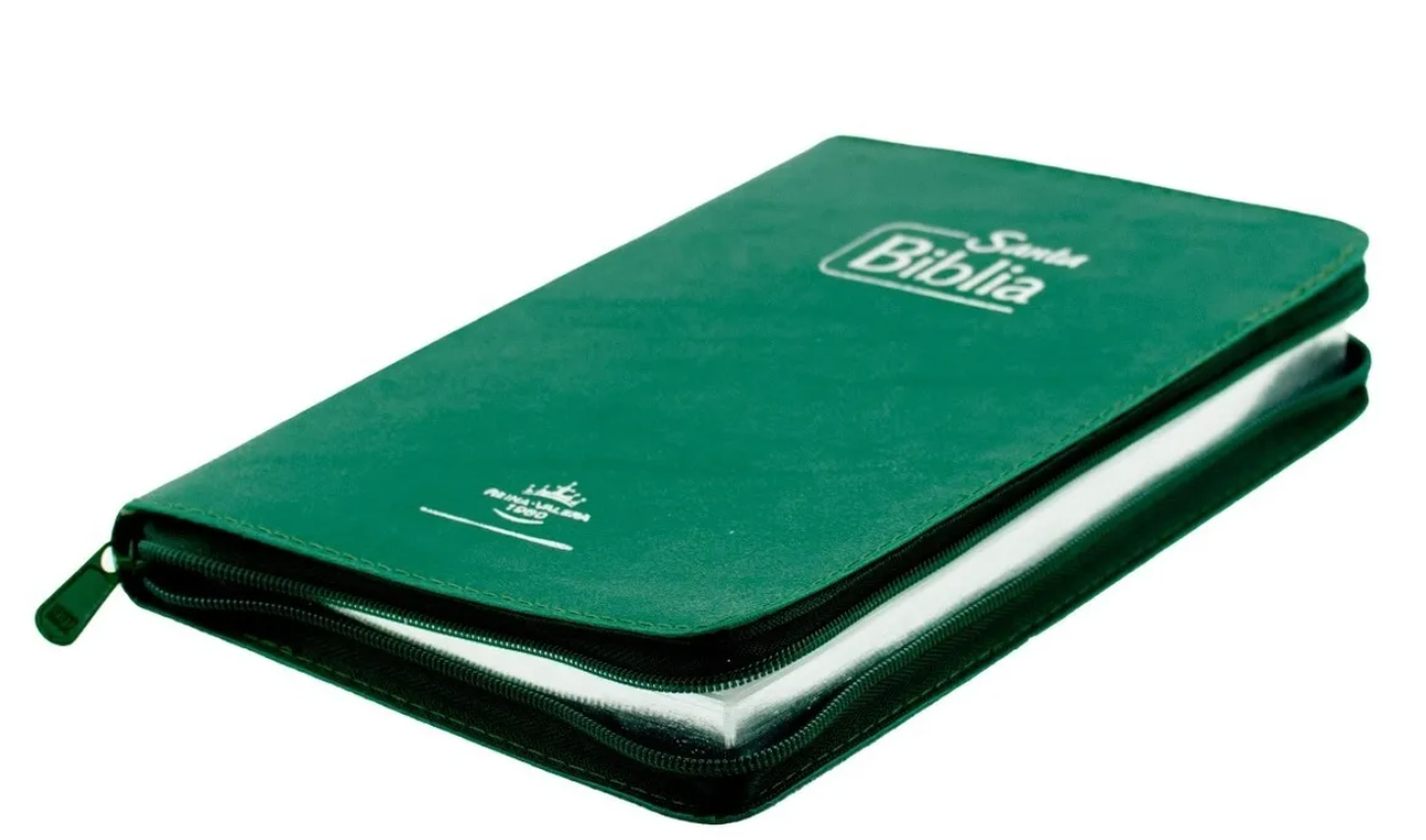 Biblia Ultrafina verde con Cierre RVR60