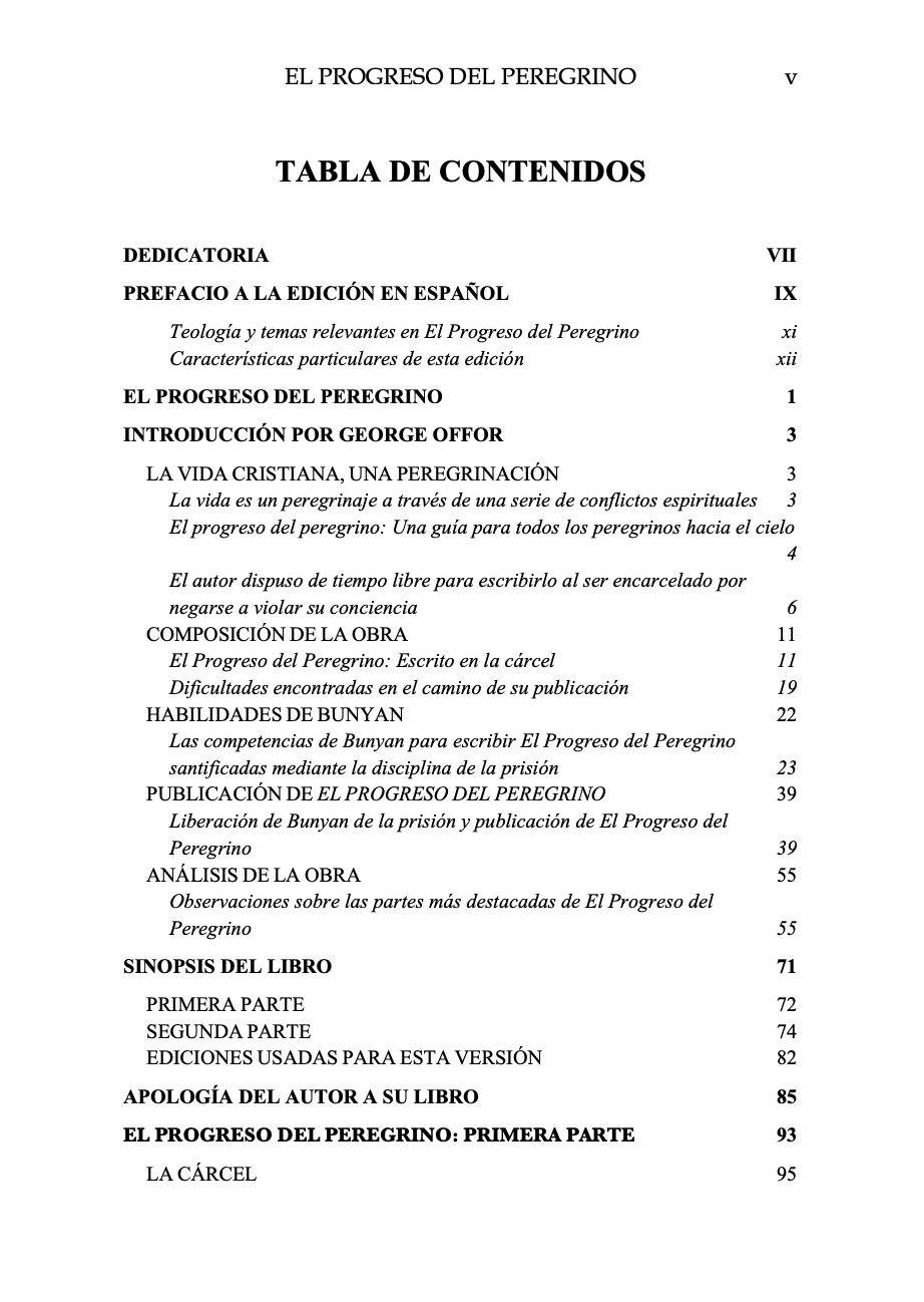 El Progreso del Peregrino - edición completa y de estudio (tapa rústica)