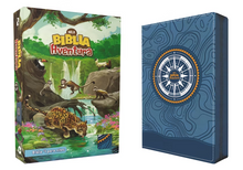 Cargar imagen en el visor de la galería, Biblia Aventura para niños NBLA - Imitación piel Azul
