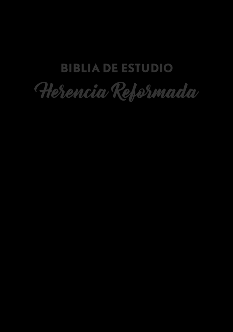 Biblia de estudio Herencia Reformada Piel| Biblias en Colombia | Reformation Heritage Books| 
