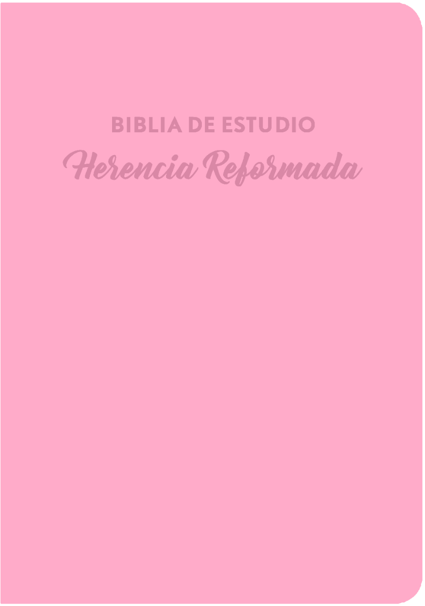 Biblia Herencia Reformada Rosada | Biblias de estudio | Poiema Publicaciones