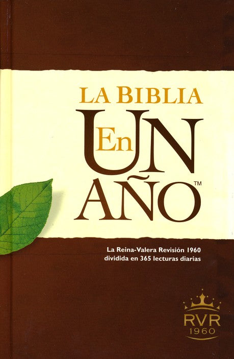 Biblia en un año Reina Valera 1960 | Biblias en Colombia | Editorial Tyndale