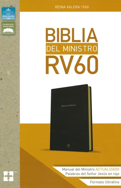 Biblia del Ministro RV 1960 | Biblias en Colombia | Editorial Vida